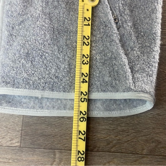 Lululemon Tundra Trek Mens S Full Zip Wool Blend Jacket Hooded Gray Athleisure - Picture 7 of 9